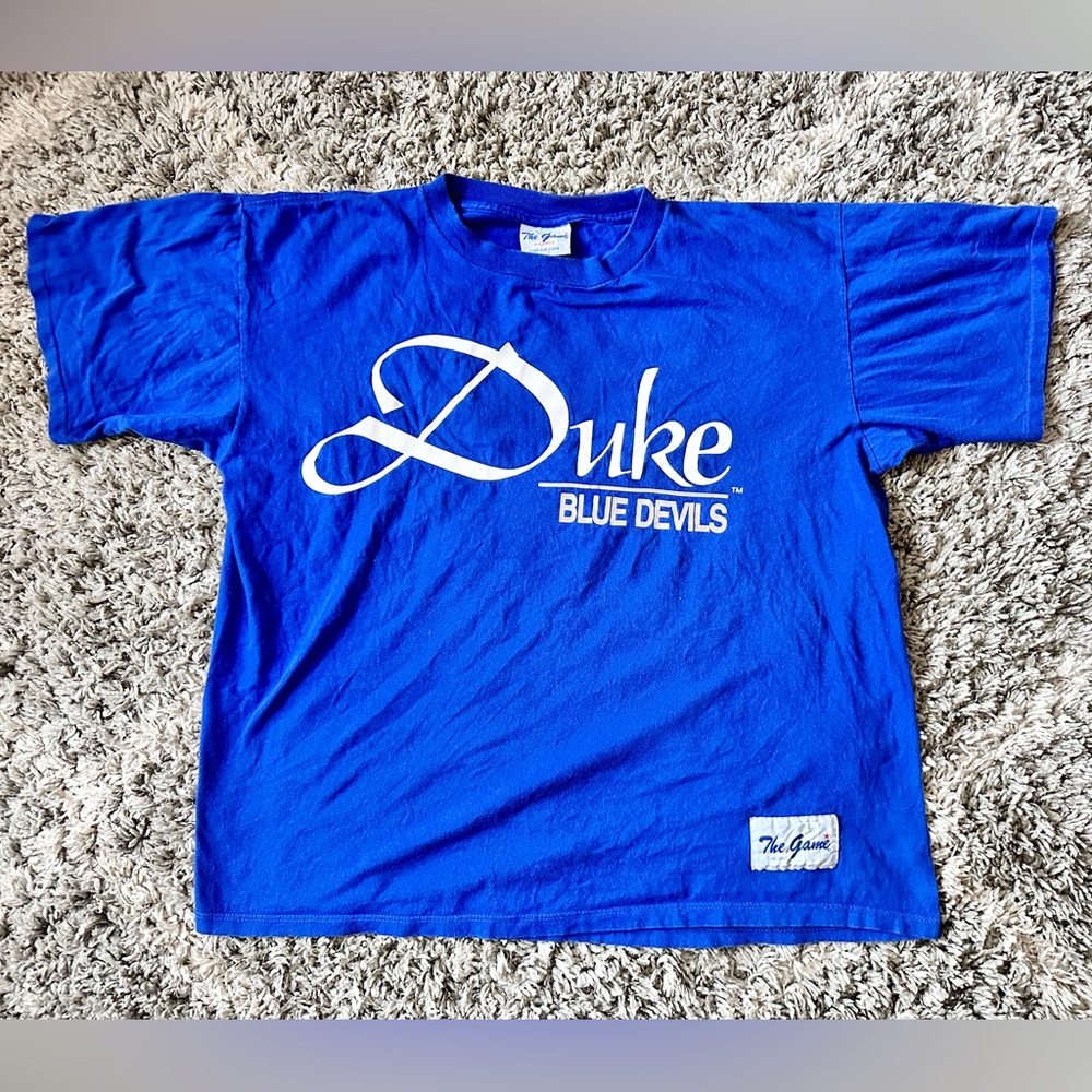 The Game Duke Bluedevils vintage shirt